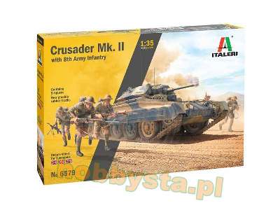 Crusader Mk. II with 8th Army Infantry - image 2