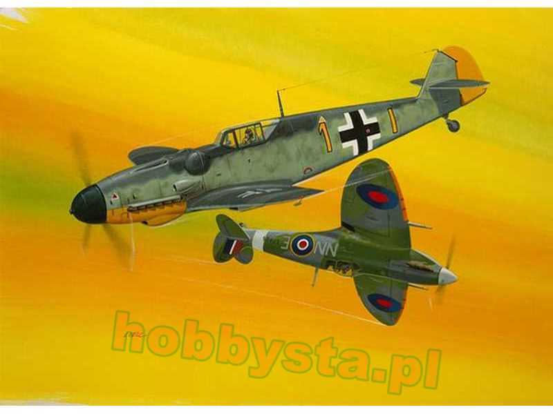 Combat Set Messerschmitt Bf109G-10 &amp; Spitfire Mk.V - image 1