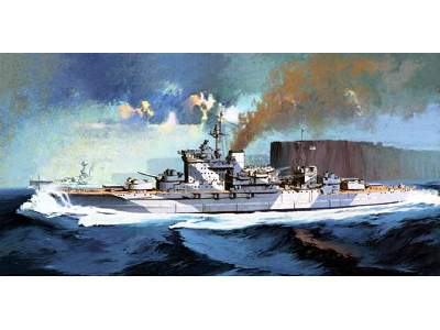 HMS Warspite 1943 - Queen Elizabeth class ship - image 1