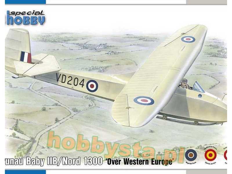 Grunau Baby IIB/Nord 1300 Over Western Europe - image 1