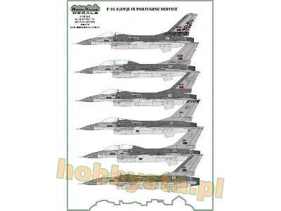 F-16a/Am/B/Bm In Portuquese Service - Generic Set - image 2