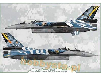 Greek F-16c Block 52 ZeUS Demo Team 2015 Decal + Masks - image 7