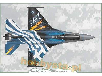 Greek F-16c Block 52 ZeUS Demo Team 2015 Decal + Masks - image 8