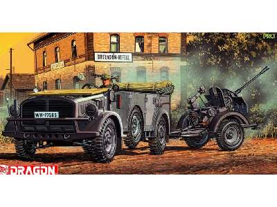 Heavy Uniform Personnel Vehicle Horch Type 40 Winter Production - image 1