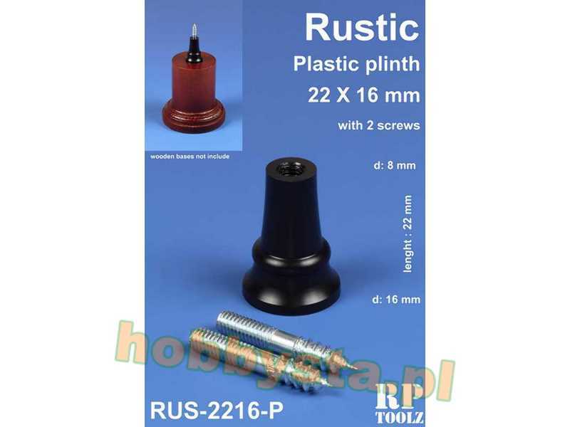 Rustic Plastic Plinth 22x16 mm - image 1