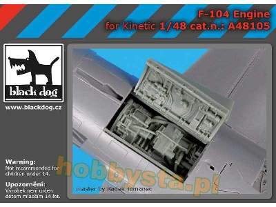 F-104 Engine For Kinetic - image 1