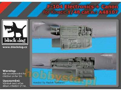 F-104 Electronic + Canon For Kinetic - image 1