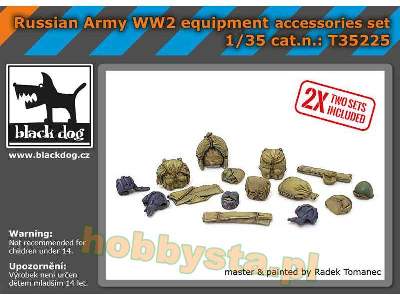 Russian Army WW2 Equipment Accessories Set - image 1