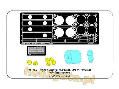 Tiger I, E Tunisia 501 abt.- Air filter covers - image 17