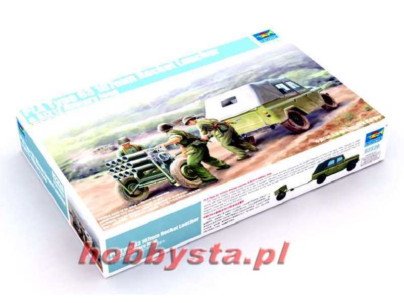 PLA Type 63 107mm Rocket Laucher & BJ212 Military Jeep - image 1