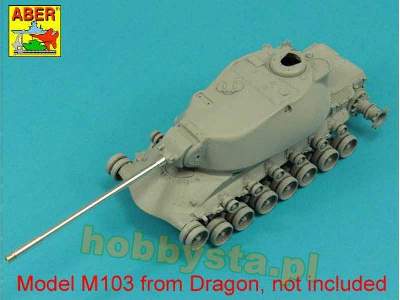 Dragon Échelle 1/35 120 mm M58 Métal Baril pour M103 M103 A1 et M103 A2 Tanks