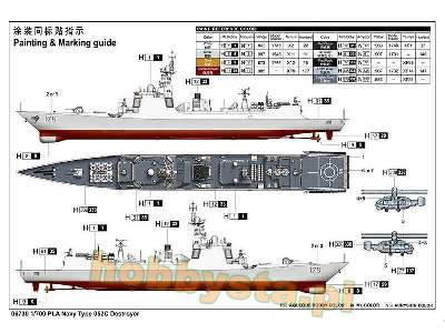 Pla Navy Type 052c Destroyer - image 4