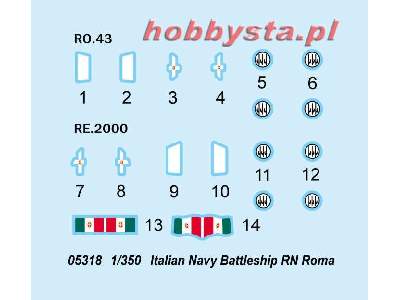 Italian Navy Battleship RN Roma - image 3