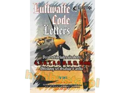 Luftwaffe Code Letter - image 4