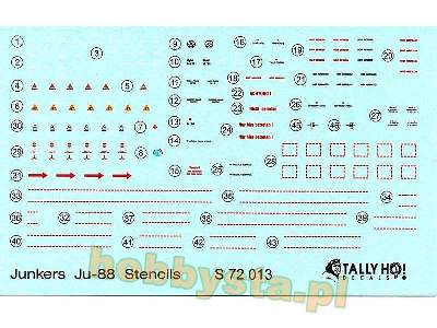 Ju 88 Stencils - image 1