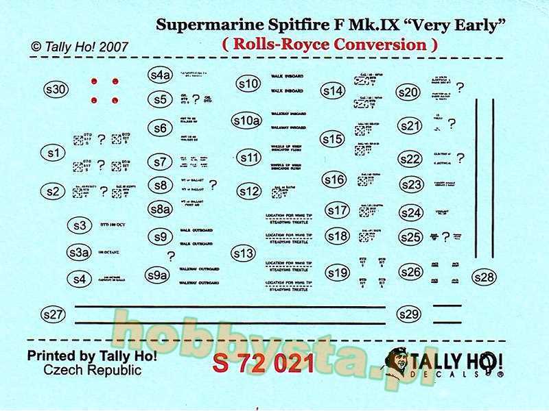 Spitfire F Mk.Ix Early - image 1