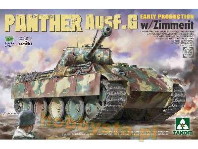 Panther Ausf.G Early Production with Zimmerit - image 1