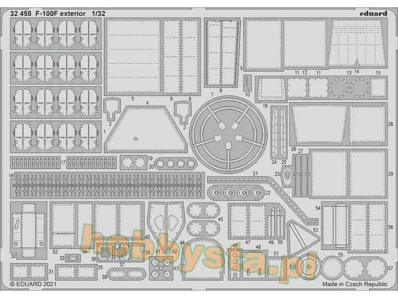 F-100F exterior 1/32 - image 1