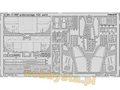 F-100F undercarriage 1/32 - image 2