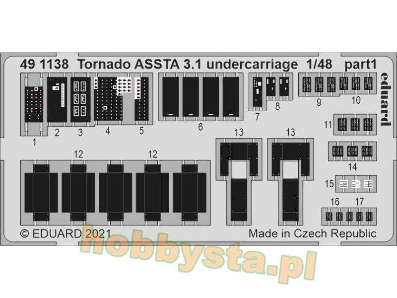 Tornado ASSTA 3.1 undercarriage 1/48 - image 1