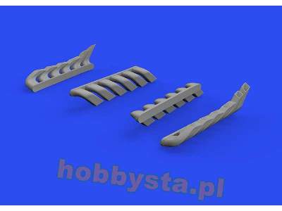 Bf 110C/ D/E exhaust stacks 1/48 - image 2