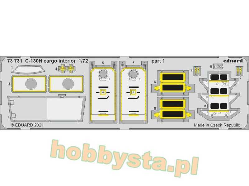 C-130H cargo interior 1/72 - Zvezda - image 1