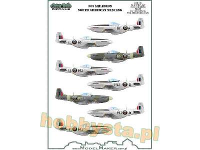 Squadron North Ameriacan Mustangs Mask + Decal - image 1