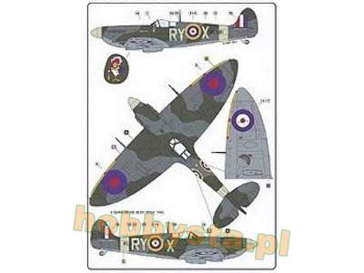 The Spitfire Mk.Ia And Vb With Drawings Of The 313th RAF Squadro - image 9