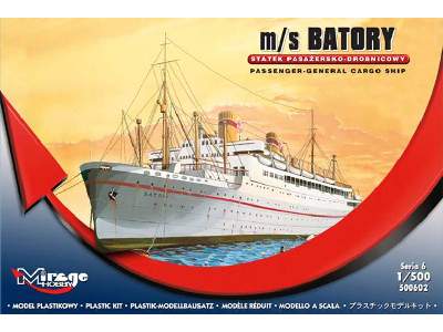 m/s BATORY Polish Passenger-General Cargo Ship - image 1