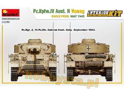Pz.Kpfw.Iv Ausf. H Vomag. Early Prod. May 1943. Interior Kit - image 6