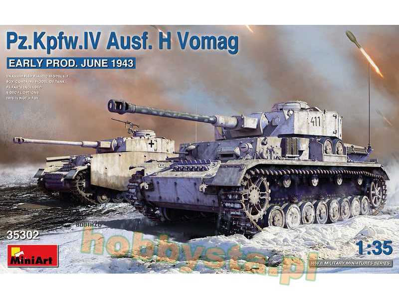 Pz.Kpfw.Iv Ausf. H Vomag. Early Prod. June 1943 - image 1