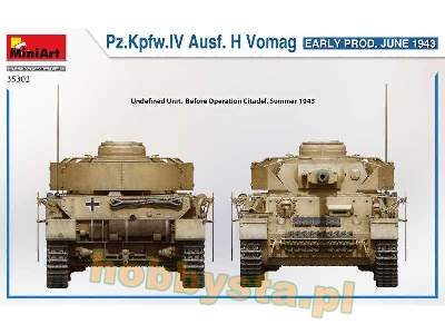 Pz.Kpfw.Iv Ausf. H Vomag. Early Prod. June 1943 - image 4