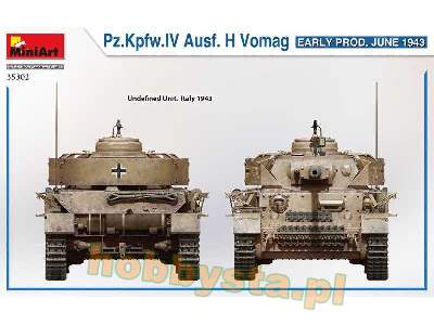 Pz.Kpfw.Iv Ausf. H Vomag. Early Prod. June 1943 - image 6
