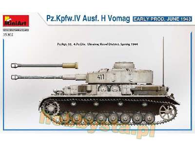 Pz.Kpfw.Iv Ausf. H Vomag. Early Prod. June 1943 - image 7