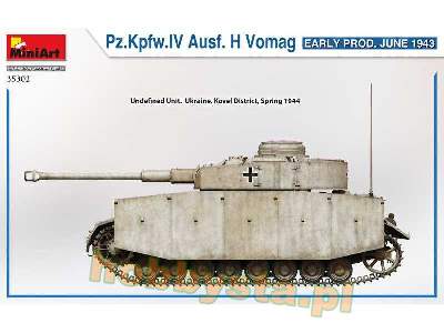 Pz.Kpfw.Iv Ausf. H Vomag. Early Prod. June 1943 - image 9