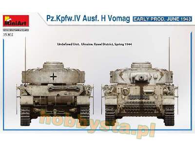 Pz.Kpfw.Iv Ausf. H Vomag. Early Prod. June 1943 - image 10