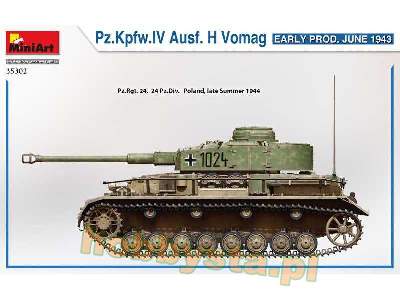 Pz.Kpfw.Iv Ausf. H Vomag. Early Prod. June 1943 - image 11