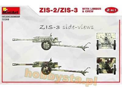 Zis-2/zis-3 With Limber &#038; Crew. 2 In 1 - image 13