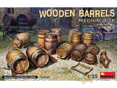 Wooden Barrels. Medium Size - image 1