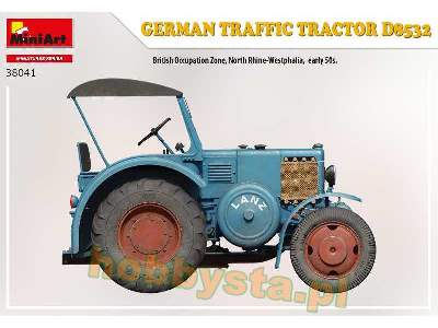 German Traffic Tractor D8532 - image 24