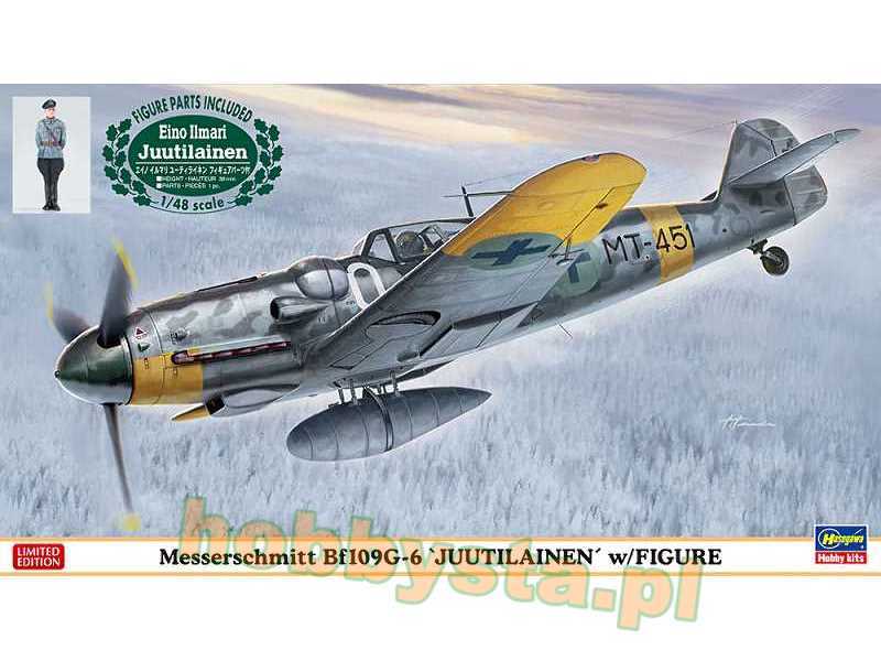 Messerschmitt Bf109g-6 'juutilainen' W/Figure - image 1