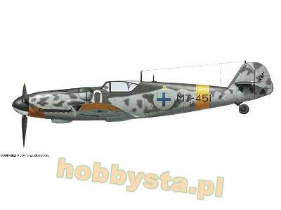 Messerschmitt Bf109g-6 'juutilainen' W/Figure - image 3
