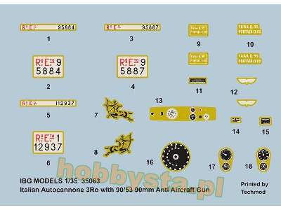 Italian Autocannone 3Ro with 90/53 90mm Anti Aircraft Gun  - image 28
