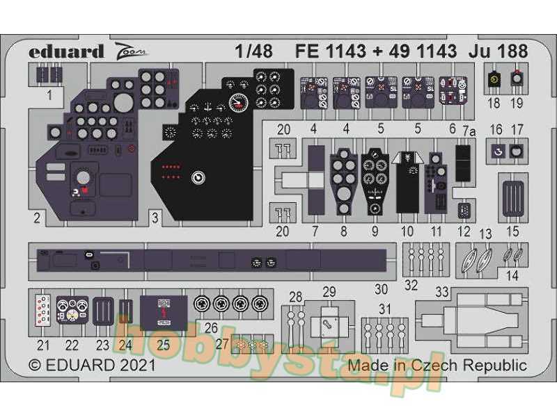 Ju 188 interior 1/48 - image 1