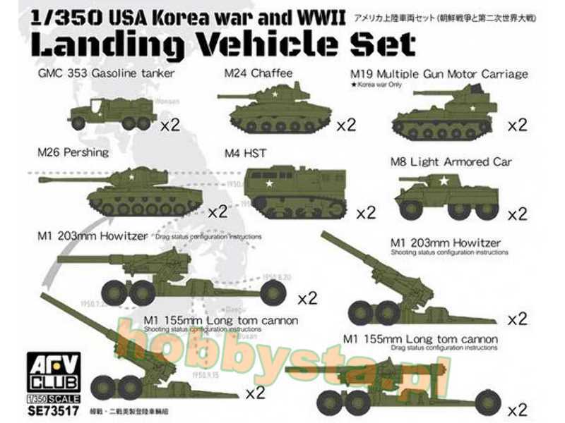 USA Korean War and WWII Landing Vehicle Set - image 1