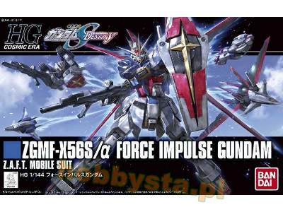 Zgmf-x56s/A Force Impulse Gundam Bl (Gundam 83193p) - image 1