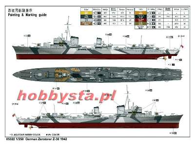 German Zerstorer Z-30 - 1942 - image 2