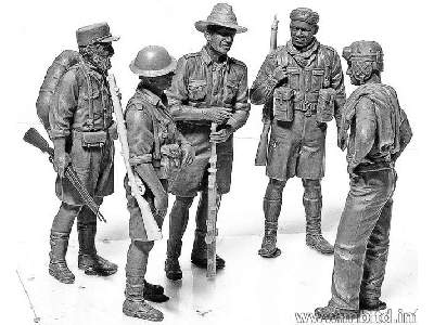 Allied Forces, WW II era, North Africa, desert battles series - image 3