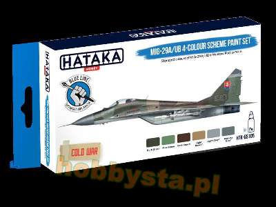 Htk-bs105 Mig-29a/Ub 4-colour Scheme Paint Set - image 1