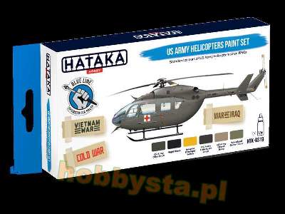 Htk-bs19 US Army Helicopters Paint Set - image 1